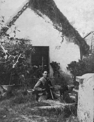 1925. Miguel Hernández a los 15 años. Huerto de Orihuela, 1925